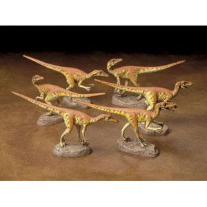 タミヤ 1/ 35 恐竜世界シリーズ ベロキラプトル6体セット (60105)プラモデル 返品種別B