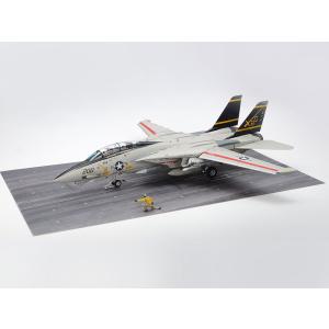 タミヤ 1/ 48 グラマン F-14A トムキャット  発艦セットプラモデル 
