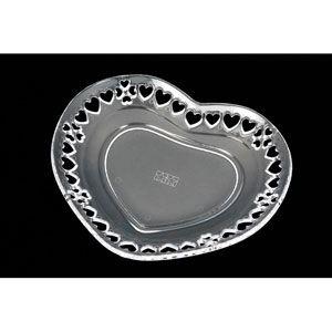 タミヤ デコレーションシリーズ ミニチュア食器 ハートのお皿(透明・87ミリ)(76629) 返品種別B