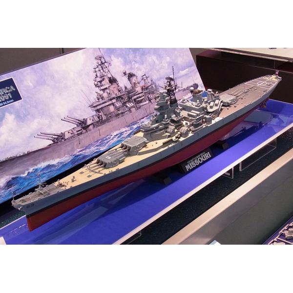 タミヤ 1/ 350 艦船シリーズNo.29 アメリカ海軍戦艦 BB-63 ミズーリ 1991年仕様...