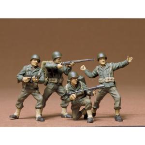 タミヤ（TAMIYA） 35086 1/35 アメリカ歩兵 機関銃チームセット 1/35MM