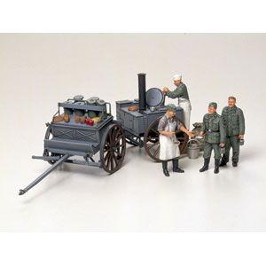 タミヤ 1/ 35 ドイツ 野戦炊事セット (35247)プラモデル 返品種別B