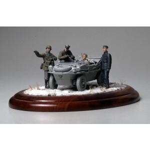 タミヤ 1/ 35 ミリタリーミニチュアシリーズ ドイツ戦車部隊 前線偵察チーム(35253)プラモ...