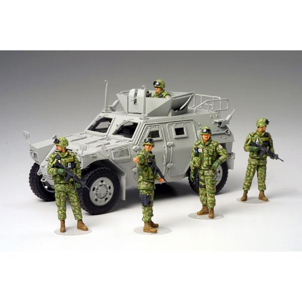 タミヤ 1/ 35 陸上自衛隊イラク派遣隊員セット(35276)プラモデル 返品種別B