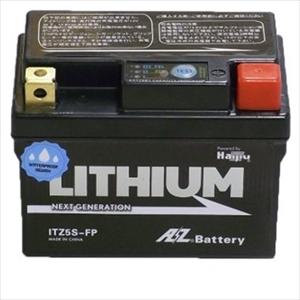 リチウムイオンバッテリー AZバッテリ− ITZ5S-FP (YT4L-BS、YTX4L-BS、YTX5L-BS 互換) バイク