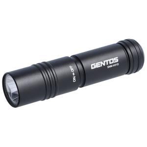 ジェントス LED懐中電灯(ブラック)120ルーメン GENTOS SNM-H31D 返品種別A