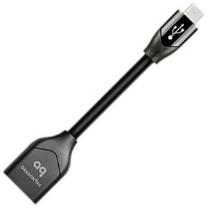 オーディオクエスト オーディオ用USBケーブル(MicroB)タイプ⇔(A・メス)タイプ audio...