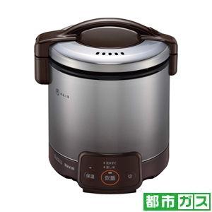 リンナイ ガス炊飯器(都市ガス12A13A用) ダークブラウン Rinnai こがまる 5合 RR-050VQ(DB)-13A 返品種別A｜joshin