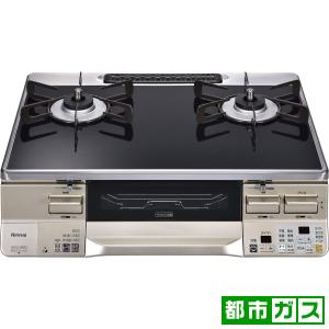 リンナイ ガステーブル(都市ガス12A13A用) Rinnai ラクシエ 左ハイカロリーバーナー RTE65VACBA-GL-13A 返品種別A｜joshin