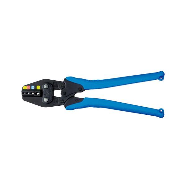 ツノダ 圧着工具 250mm 絶縁被覆付圧着端子・スリーブ用 0.3/ 0.5/ 1.25/ 2/ ...