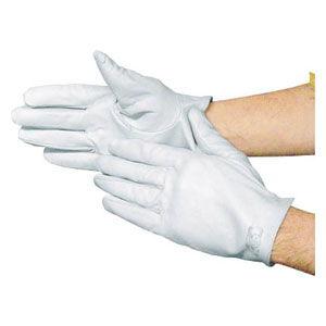 富士グローブ 袖なし革手袋 ホワイト M F-801 5847 返品種別B
