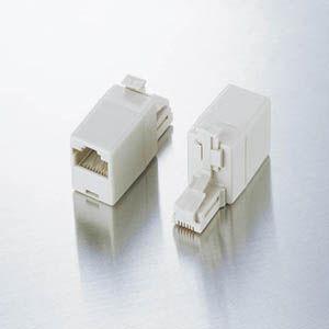 エレコム 変換コネクタキット(6極4芯タイプ) LD-RJ4511THEN 返品種別A