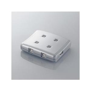 エレコム USB2.0手動切替器(4切替) USS2-W4 返品種別A