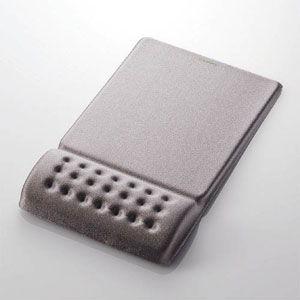 エレコム COMFY (カンフィー)リストレスト一体型マウスパッド(グレー) MP-095-GY 返...