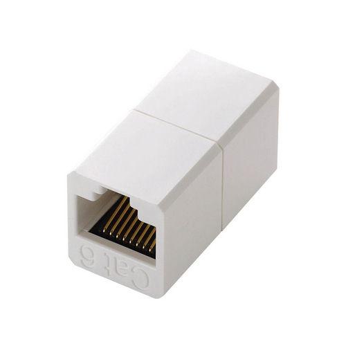エレコム RJ45延長コネクタ カテゴリ6 対応 LD-RJ45JJ6Y2 返品種別A