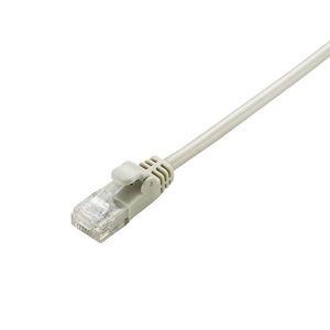 エレコム CAT5E準拠 スタンダード やわらかLANケーブル(ライトグレー・5m) LD-CTY/ LG5 返品種別A｜joshin