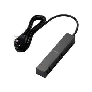 エレコム デザインタップ 2ピン 4個口 1.5m(ブラック) root(ルオット) AVT-D3-...