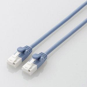 エレコム ツメ折れ防止 スタンダード やわらかLANケーブルCat6A準拠 2.0m(ブルー) LD...