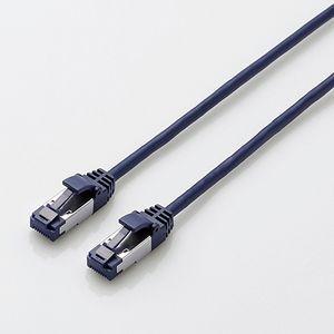 エレコム カテゴリー8対応 ツメ折れ防止LANケーブル スリム スタンダードケーブルタイプ 2.0m...