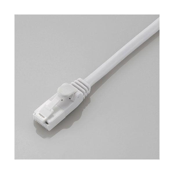エレコム Cat6対応 ツメ折れ防止 スタンダード LANケーブル(2m)ホワイト ELECOM L...