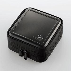 エレコム Blu-ray/ CD/ DVD対応ファスナーケース 60枚収納(ブラック) CCD-HB...
