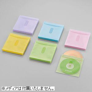 エレコム Blu-ray/ CD/ DVD対応不織布ケース 両面収納タイトルカード付 60枚入/ 120枚収納(5色アソート) CCD-NIWB120ASO 返品種別A｜Joshin web