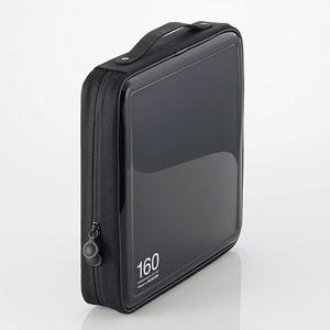 エレコム CD/ DVDファスナーケース 160枚収納(ブラック) CCD-H160BK 返品種別A｜Joshin web