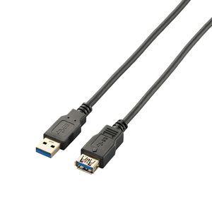 エレコム USB3.0ケーブル A-A延長タイプ スタンダード 2m(ブラック) USB3-E20B...