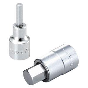 TONE ヘキサゴンソケット インチサイズ 3/ 8インチ 差込角9.5mm 3HB-12 返品種別...