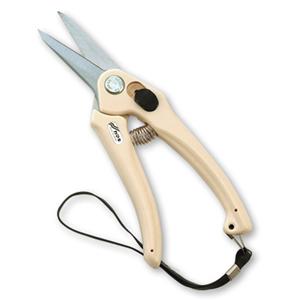 カマキ 剪定鋏 クロム ストレート 195 kamaki 岸本農工具製作所 #P-901H