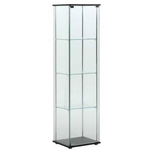 イケア（IKEA） DETOLF/デトルフ ガラス扉キャビネット43x163 cm