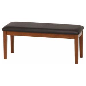 不二貿易 ダイニングベンチ スノア(ブラウン) 96785 