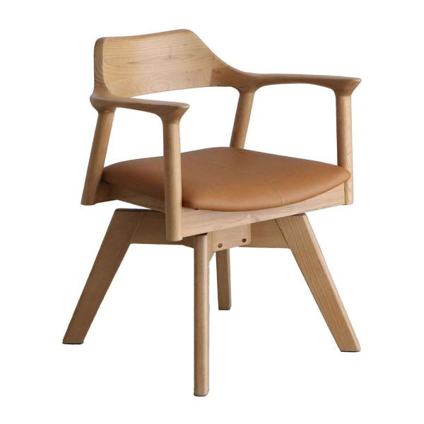 東馬 YT-010 回転チェア NA(ベージュ) 54677170 返品種別A