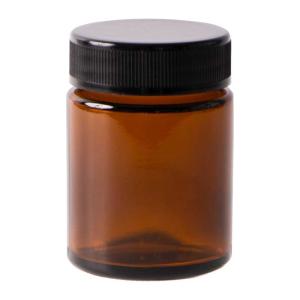 生活の木 茶色ガラス 遮光クリーム容器 50ml 13-664-9070