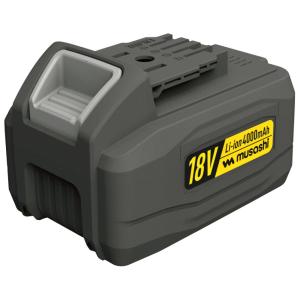 ムサシ Li-ion 18Vバッテリー 4000mAh LiB-25 返品種別B