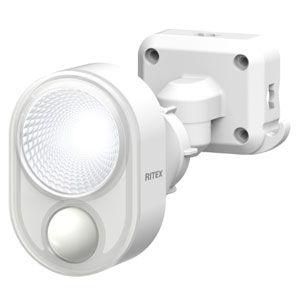 ムサシ 屋外向け AC式LEDセンサーライト(4W×1灯) musahi RITEX LED-AC1...