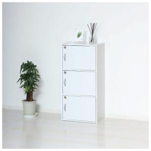 クロシオ クロシオ(Kuroshio) 鍵付き5段ボックス R ホワイト 幅42cm 鍵