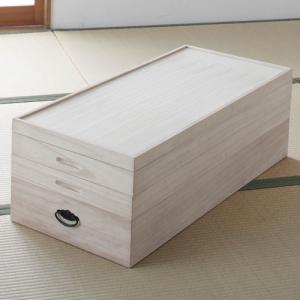 国内生産 桐1段式衣装箱 桐タンス ki-606 着物収納ケース 代引き不可