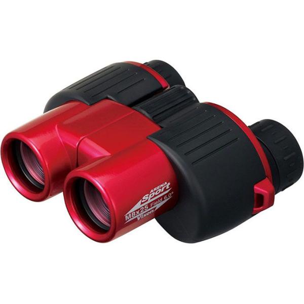 ビクセン 双眼鏡「アリーナスポーツ M8×25」(倍率：8倍)(レッド) アリ-ナスポ-ツM8X25...