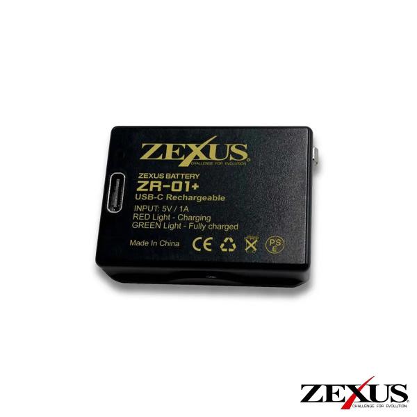 ゼクサス ZEXUS 専用充電池 1000mAh ZEXUS ZR-01+ 返品種別A
