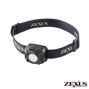 ゼクサス 充電式LEDヘッドライト 400ルーメン(ブラック) ZEXUS ZX-R30 返品種別A