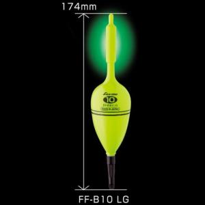 冨士灯器 超高輝度電子ウキ FF-B10 LG 10号  返品種別A｜Joshin web