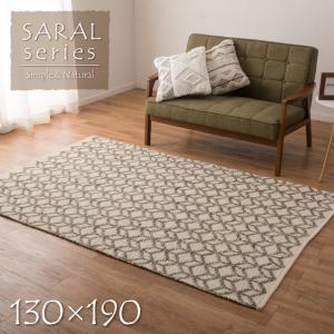 HAGIHARA おしゃれなコットン100%インド綿ラグ マット SARAL ヨセフ ヨセフ1319