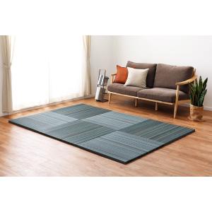 HAGIHARA すき間のできにくい置き畳 倉敷 同色6枚セット BFTクラシBL6P