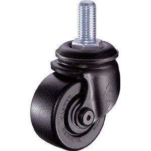 ハンマーキャスター 低床式重荷重用ねじ式ナイロン車B入り50mm M20×P2.5 540SA-NRB50-BAR01 返品種別B