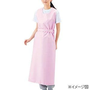 アズワン 入浴介護用エプロン (ひもタイプ) ピンク/ Mサイズ 403306 M(8-1589-0...
