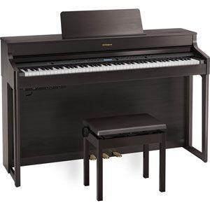 ローランド 電子ピアノ(ダークローズウッド)(高低自在椅子＆ヘッドホン＆楽譜集付き) Roland HP700 SERIES HP702-DRS(イススタンドツキ) 返品種別A
