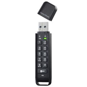 I/ Oデータ USB 3.2 Gen 1対応 パスワードボタン付き セキュリティUSBメモリー 8G ED-HB3/ 8G