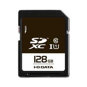 I/ Oデータ SDXCメモリカード 128GB Class10 UHS-I SDU1-128GR 返品種別A｜joshin