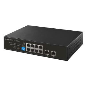 アイ・オー・データ機器｜I-O DATA IEEE802.3at準拠 10ポートL2アンマネージ 1...